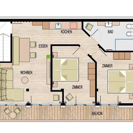 Haus Tannengruen Apartmán